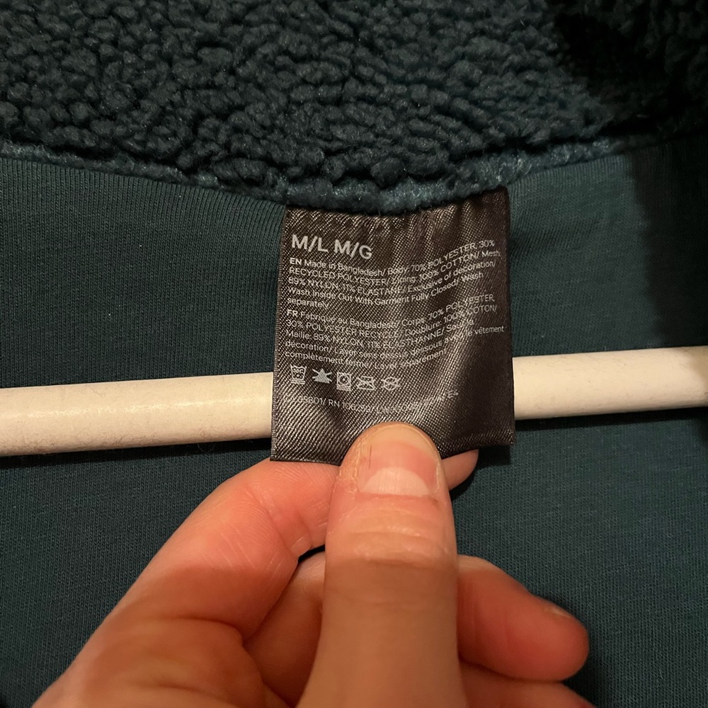 Lululemon Medium Teal Pullover - image 2